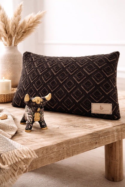 Funda de Cojín de Baby Alpaca – Aklla Essentia