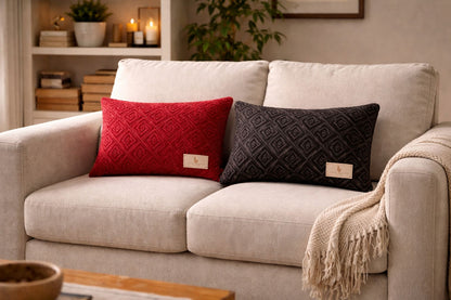 Funda de Cojín de Baby Alpaca – Aklla Essentia