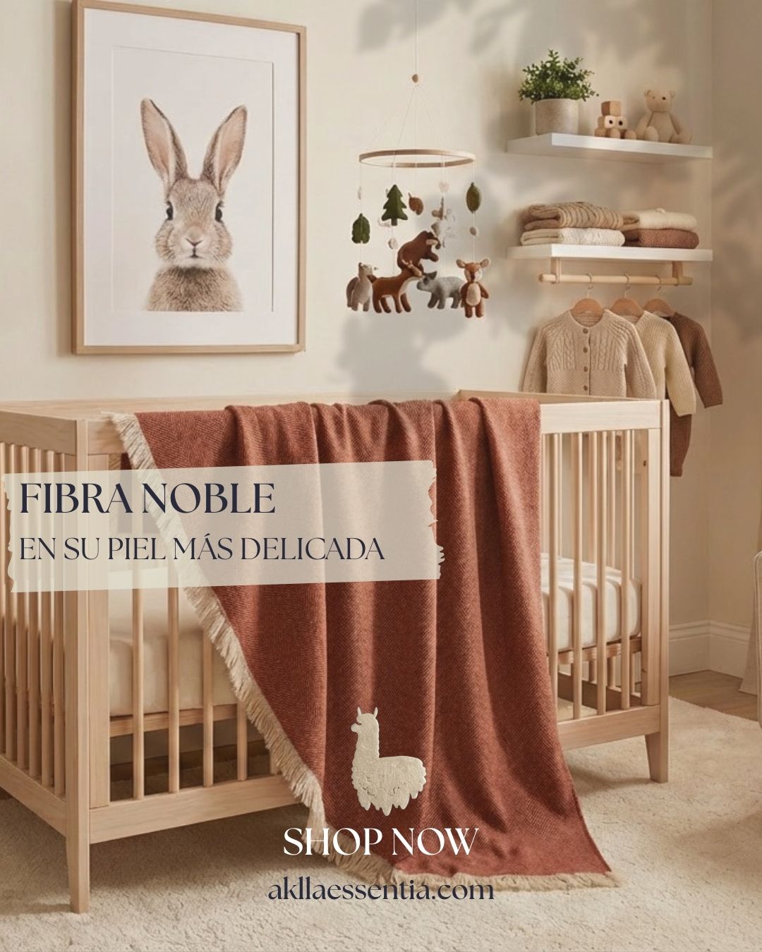 Manta para Bebé - Alpaca