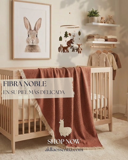 Manta para Bebé - Alpaca
